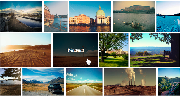 Responsive WordPress Grid Gallery Example